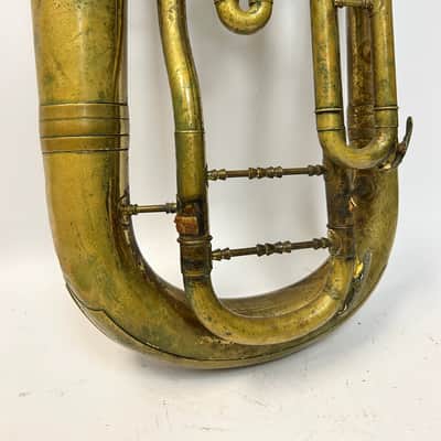 1967 Conn Bb Bell Front Baritone Horn - AS-IS image 4