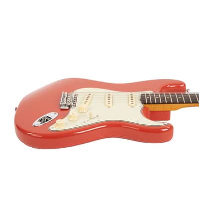Used Fender Limited Edition American Vintage II 1961 Stratocaster Rosewood - Fiesta Red image 5