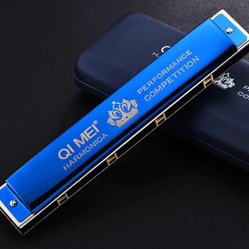 Tremolo Harmonica, Performance Competition 24 Holes Harp Mouth Organ Woodwind Instruments image 1