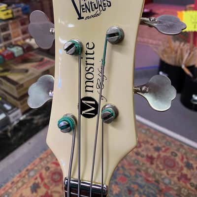 Mosrite Ventures Bass 1964 White image 4