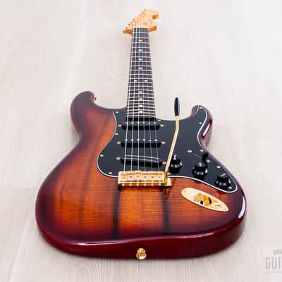 2013 Fender Stratocaster ST62G/ASH KOA SSH Superstrat, Japan MIJ