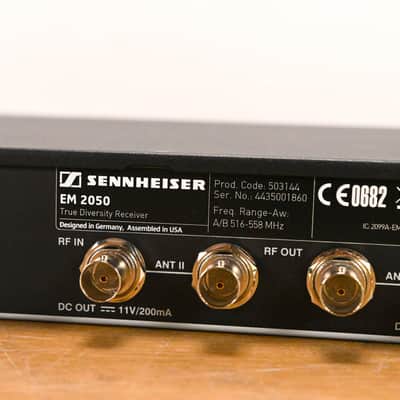 Sennheiser EM 2050 Dual-Channel Wireless Receiver Aw Range: 516-558 MHz CG01X8Y image 10