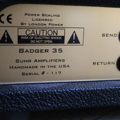 Suhr Badger 30 30-Watt Guitar Amp Head image 7
