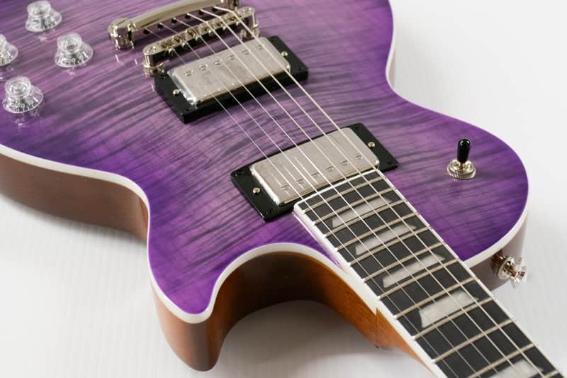 Epiphone Les Paul Modern Figured Electric Guitar - Purple Burst