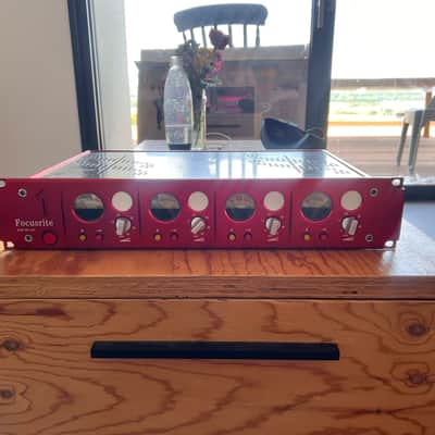 Focusrite Red 1 4-Channel Preamp 2010s - Red image 1
