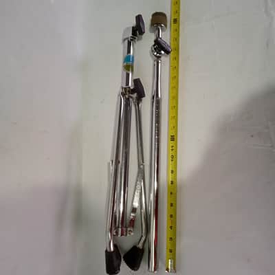 Ludwig Hercules Straight Crash/Ride Cymbal Stand Tube-Leg Tripod USA Vintage 70s image 5