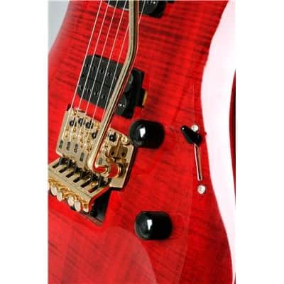 Eko Fire Standard Electric Guitar - Wine Red image 3