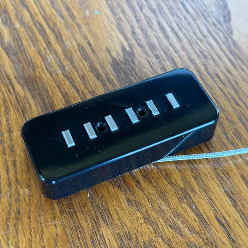 P90 Soapbar Staple Pickup - Neck - Black