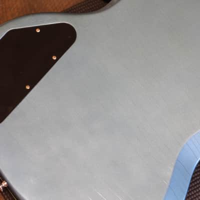 Mint! 2023 Gibson Custom Shop 1964 Reissue SG Murphy Lab w/ Maestro Electric Guitar Pelham Blue Ultra Light Aged + COA OHSC image 15