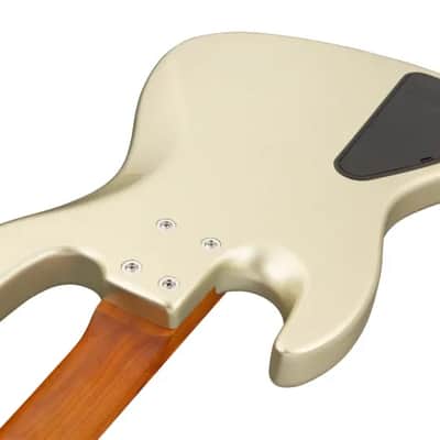 Sadowsky MetroExpress 21-Fret Vintage J/J Bass, Morado Fingerboard, 4-String - Solid Champagne Metallic High Polish image 6