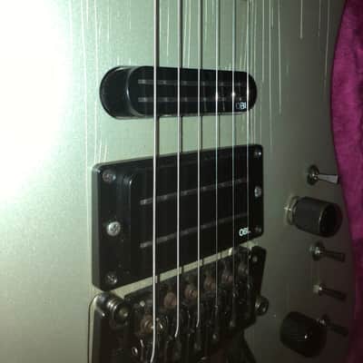 Gibson Showcase - U2 Model - OBL pickups - Floyd Rose - RARE! - 1989 White - See new description! image 5