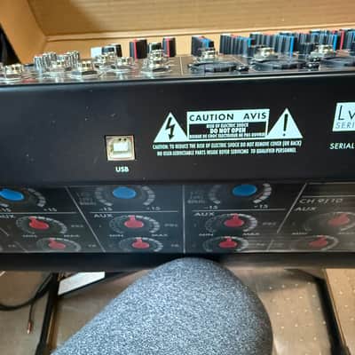 Harbinger LV14 14-Channel Mixer 2020 Black image 10