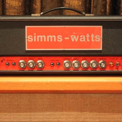 Simms Watts AP 100 MKII 1972 Black image 1