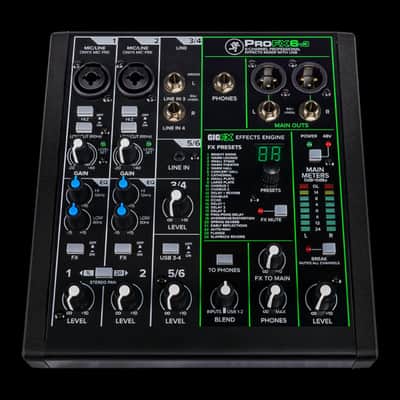 Mackie PROFX6V3 6-channel Pro Analog FX Mixer with USB image 2