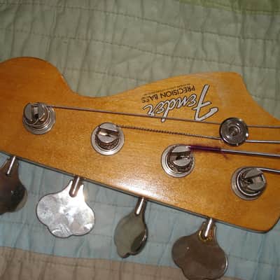Squier P-Bass Upgraded with fender 62 reissue pickup image 2