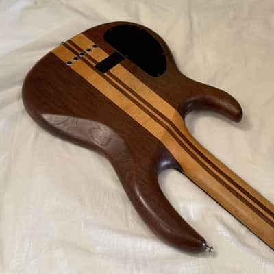 Carvin LB-75W Five String Bass - Claro Walnut - Made in USA - Free Pro Setup image 9