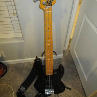 Fender Modern Player Jazz Bass V Satin 2014 - Black image 4
