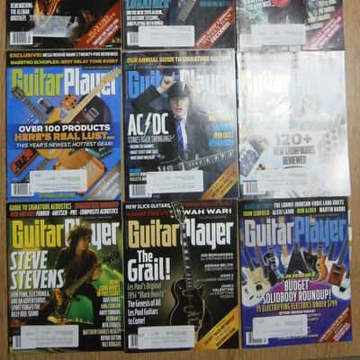 Guitar Player Magazine Monthly Periodical 2015 Complete (12 Issues) image 1