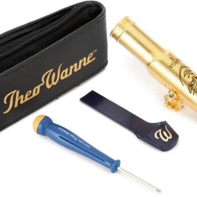 Theo Wanne DU5-BG7S Durga 5 Baritone Saxophone Mouthpiece - 7* Gold-plated image 3