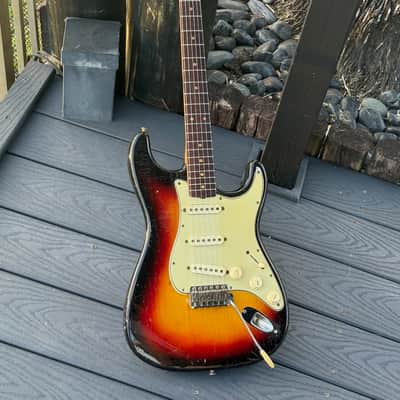 Fender Stratocaster 1963 - the perfect 'burst w/all Stevie Ray Vaughan features ! image 2