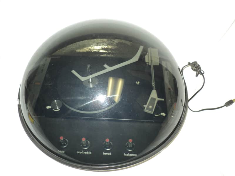 Vintage Electrohome Apollo 860 Dome Stereo Turntable For Repair image 1