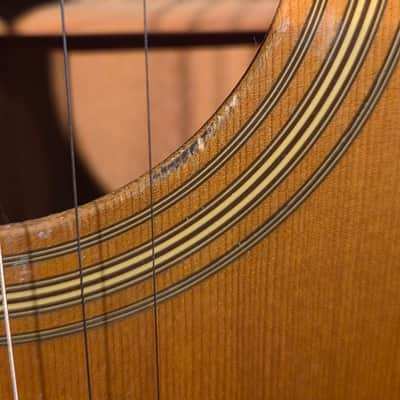 Vintage Japan 1980s Alvarez 5071 Acoustic Guitar Natural w/ OHSC image 8