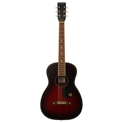 Gretsch Jim Dandy Parlor Acoustic Guitar - Deep Cherry Burst image 2