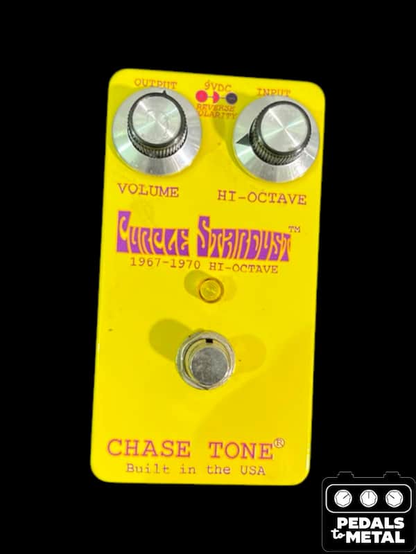 Chase Tone Purple Stardust Hi-Octave Reissue 2022 - Yellow - X18895 image 1