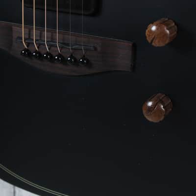 Fender Acoustasonic Standard Telecaster Acoustic Electric Guitar Black image 4