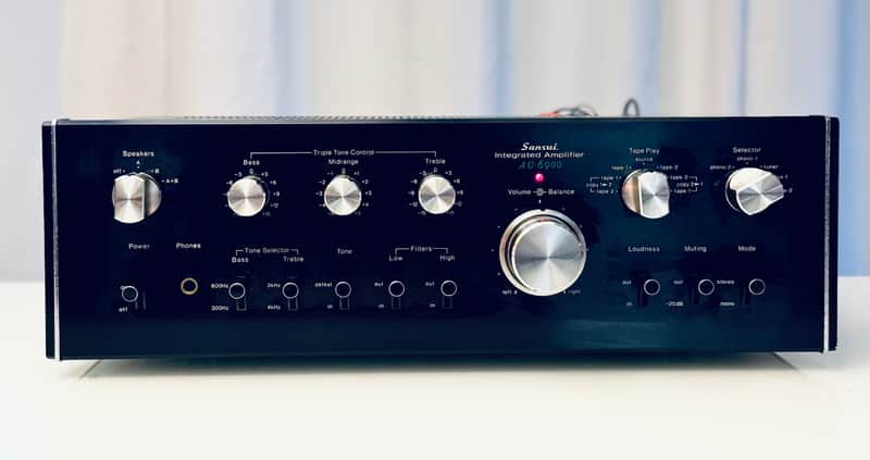 🎶✨ Sansui AU-6900 Vintage Integrated Amplifier (100V JDM) — Serviced/Cleaned, Fully Tested Working image 1