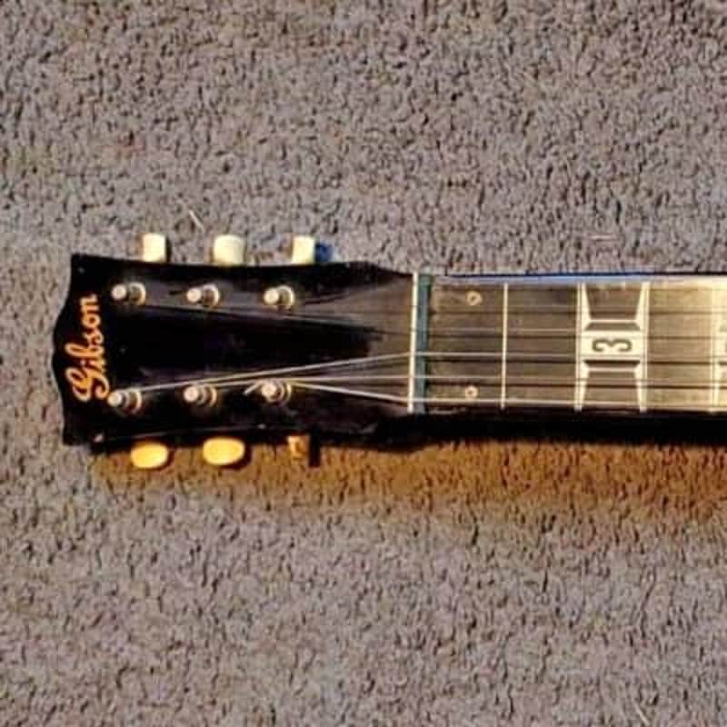 Gibson lap steel guitar 1946 - black image 1