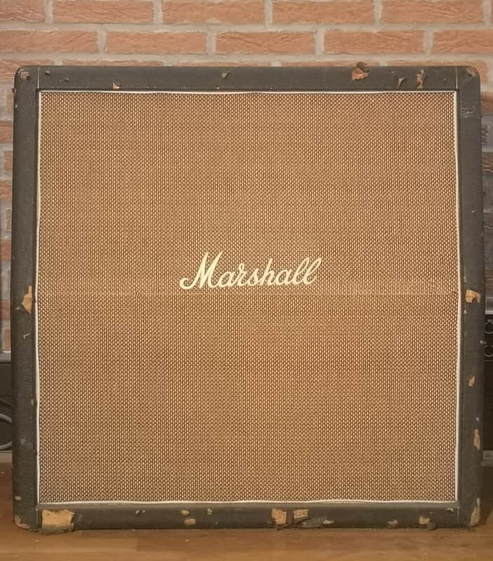 Marshall Basketweave 1960 cabinet 1970 - G12H30 Pulsonic speakers image 1