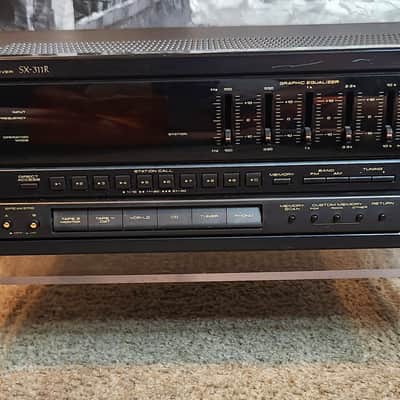 Pioneer Pioneer SX-311R is a stereo AM/FM receiver 1992 - Black image 3