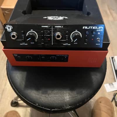 Black Lion Audio Auteur MKIII Dual Channel Microphone Preamp 2022 - Present - Black image 3