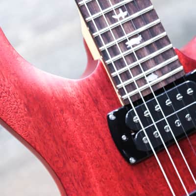 PRS SE CE 24 Standard Stoptail Satin Vintage Cherry Electric Guitar w/Bag image 5