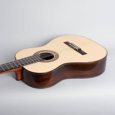 Jorge Menezes  Hermann Hauser Style Classical Guitar (2023), ser. #106, black hard shell case. image 7