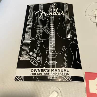 2000's Fender Stratocaster Guitar Warranty Brochures, Bumper Stickers, Case Candy, etc. image 6