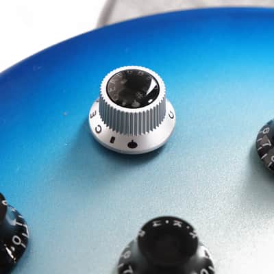 Gibson Les Paul Robot Blue Silverburst Limited Edition 2007 image 16