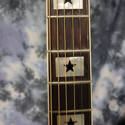 Video Demo Vintage 1977 Ibanez Model 2601 Artist Jumbo Dreadnought Pro Setup Soft Shell Case image 8