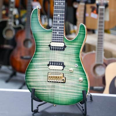 SUHR Modern Custom Faded Trans Green Burst image 1
