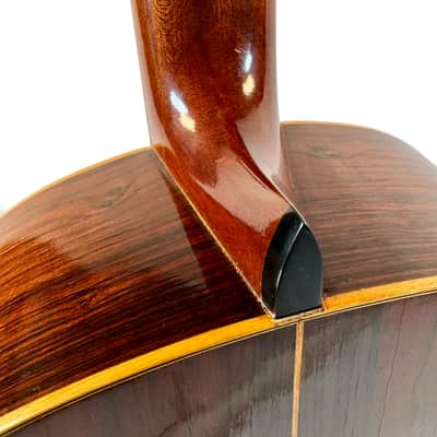 French Luthier Classical Guitar Natural 1960's image 9