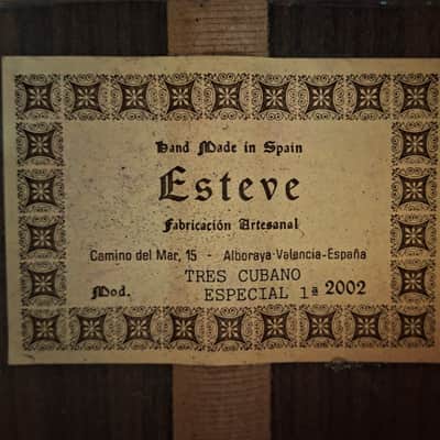 Esteve Tres Cubano 1a Especial 2002 - The sound of Havana between rhythm, passion and Buena Vista spirit image 18