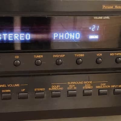 Denon Denon AVR-1600 Precision Audio Component Dolby Digital A/V Receiver 90s - Black image 2