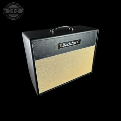 Bad Cat Custom Black / Basketweave Hot Cat 1x12 Speaker Cabinet image 2