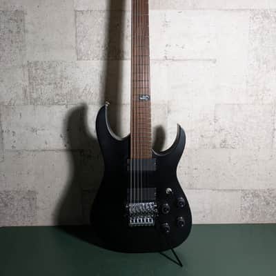 Ibanez RG7CSD1 J Custom 7 String LACS (L.A. Custom Shop) Designed 2000 Black Flat image 1