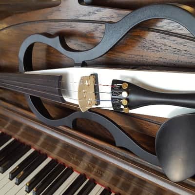 BerkeleyWind Practice Silently /Perform Electric Violin w/ Full Acoustic Resonance SurpriseFREE Gift image 5