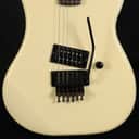 Vintage 1980s Kramer Baretta Pearl White Electric Guitar w/ Case