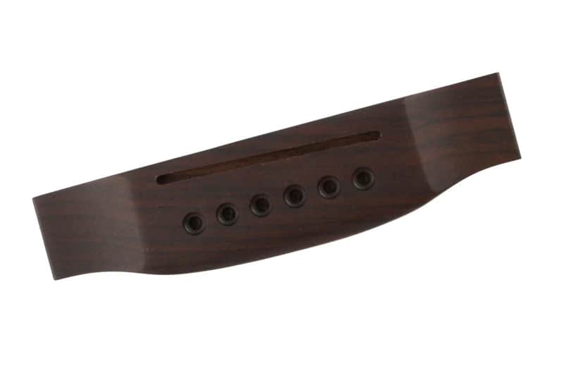 Left-Handed Rosewood Acoustic Bridge image 1