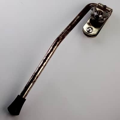 WFL Gull Wing Bass Drum Spur/Leg Nickel Vintage 40s-50s Stage Right Ludwig Mount image 1