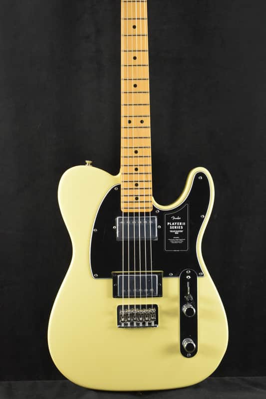 Fender Player II Telecaster HH Hialeah Yellow Maple Fingerboard image 1